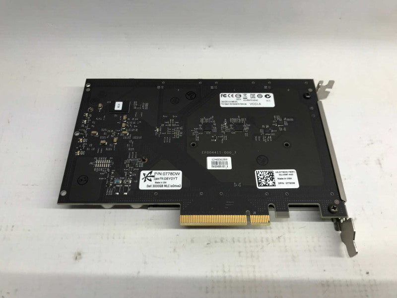 Dell 778dw Fusion ioDrive2 3TB MLC Pci-express X4 SSD Flash Drive 0778DW 3TB [