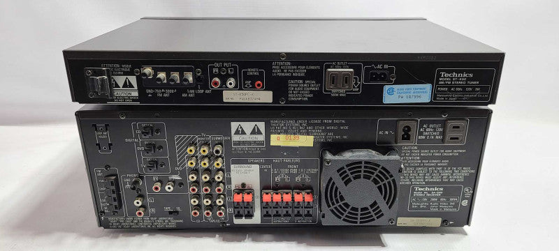 Technics SA-G90 Digital 5.1 Surround Sound Receiver W/STK50 AM/FM Tuner $