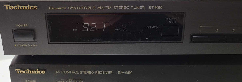 Technics SA-G90 Digital 5.1 Surround Sound Receiver W/STK50 AM/FM Tuner $