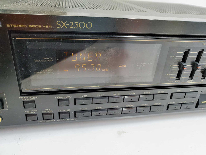 Vintage Pioneer SX-2300 Stereo Receiver _ Power-on tested )