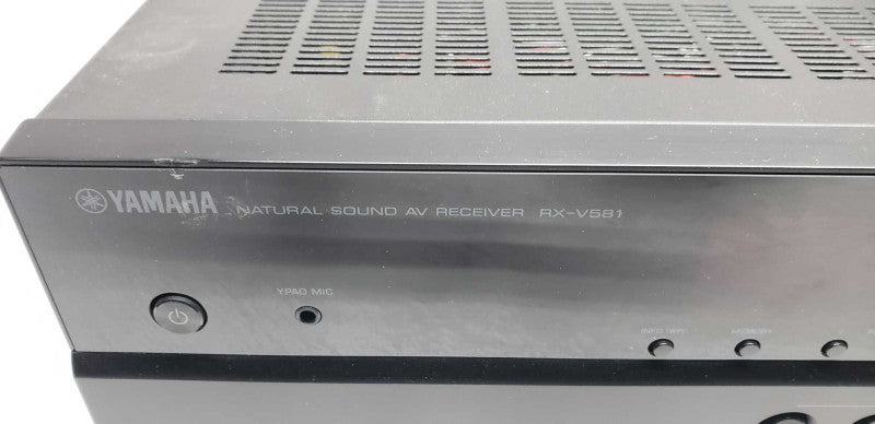 Yamaha Natural sound AV Receiver RX-V581 / see notes #