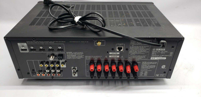 Yamaha Natural sound AV Receiver RX-V581 / see notes #