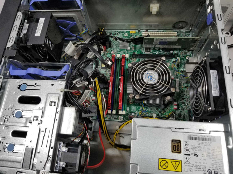 Lenovo ThinkServer TS140, Xeon E3-1225v3 3.2GHz QC/16GB RAM, No HDDs ~