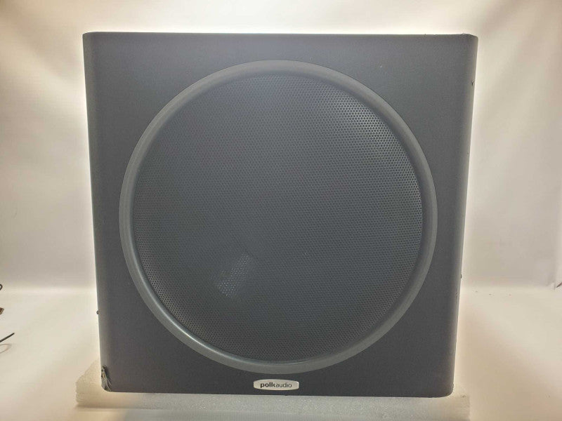 Polk audio powered amplifier PSW125 BLACK 110V, Powers on, AS-IS _