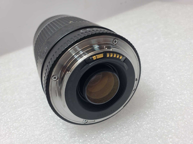 Canon Ultrasonic Zoom Lens EF 75-300mm 1:4-5.6 III USM w/Caps AS-IS _