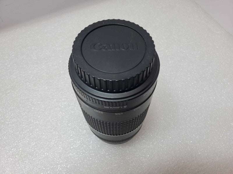 Canon Ultrasonic Zoom Lens EF 75-300mm 1:4-5.6 III USM w/Caps AS-IS _
