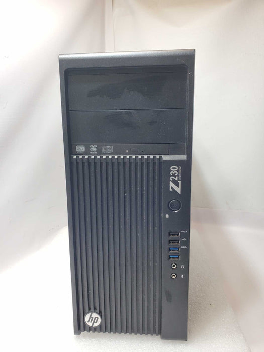 HP Z430 Workstation, Xeon E3-1245v3 3.4GHz, 4GB DDR3, 2x 3.5\\" & 1x .5\\" caddies _