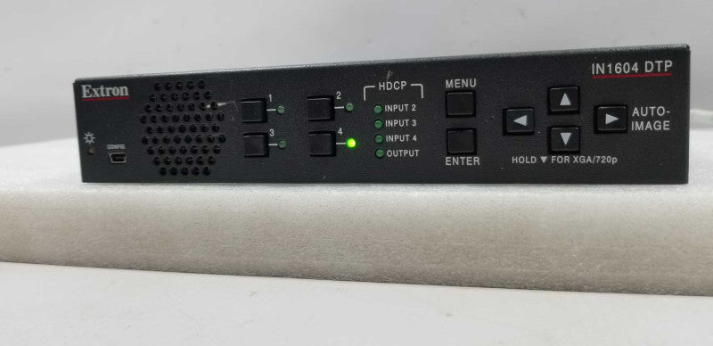 Extron IN1604 DTP Four Input HDCP-Compliant Scaler ~