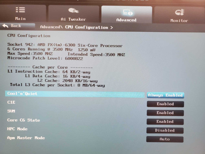 Custom/Asus PC, AMD FX-6300 6-Core 3.5GHz, 16GB RAM, XFX 1GB GPU _