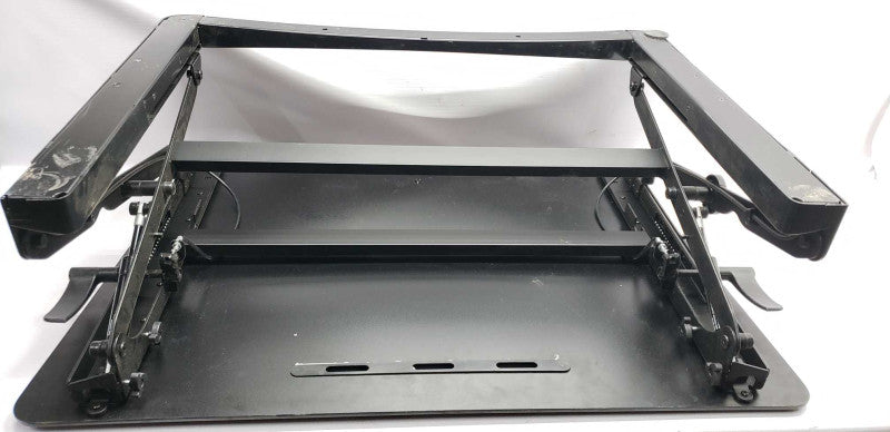 PrimeCables Ergonomic height adjustable shelf 32\\" x 23\\" surface area #