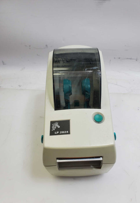 Zebra LP 2824 Thermal Label Barcode Printer _ Power-on tested )
