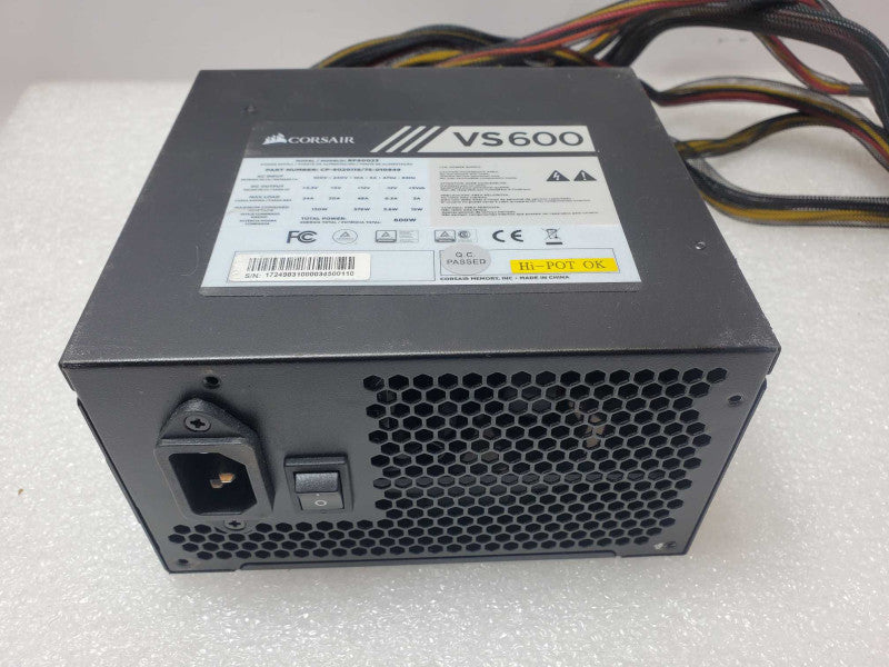 Corsair VS600 600 Watt Non-Modular Desktop power supply _