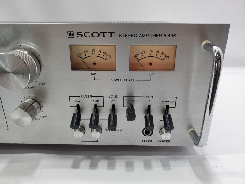 SCOTT A436 Stereo Amplifier (AS-IS) |