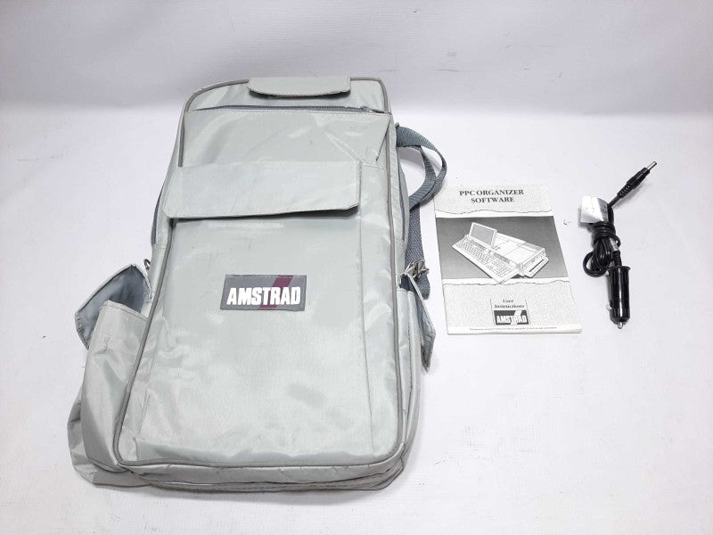 Vintage Amstrad PPC 512 Dual Disk Portable Computer With Manual  +