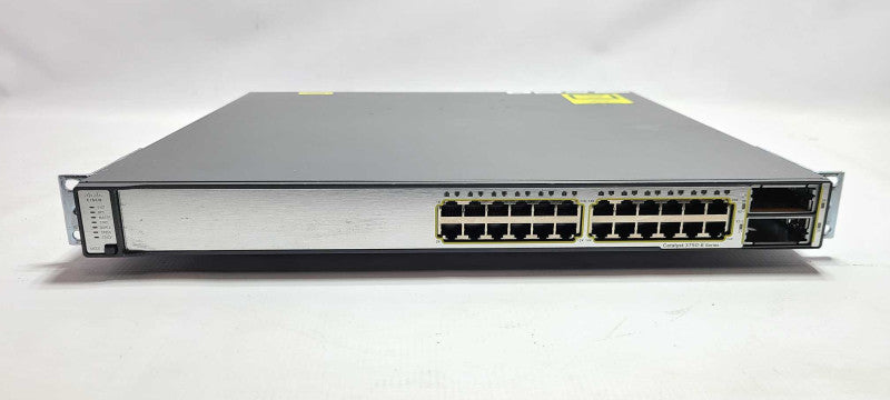 Cisco Catalyst 3750-E 24-Port Gigabit Managed Switch WS-C3750E-24TD-S $