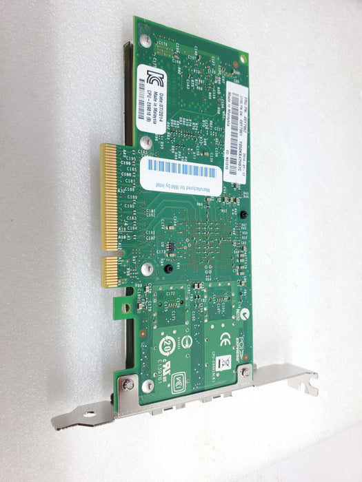IBM 49Y7962 Intel X520-Da2 DP 10GB Eth SFP+ HBA _