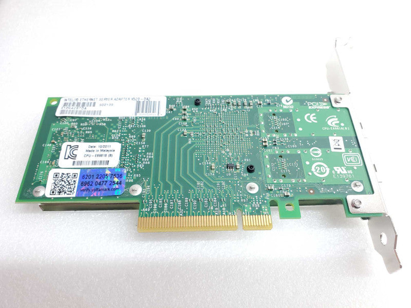 Intel Ethernet Server Adapter X520-DA2 E10G42BTDA _