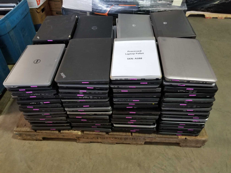 (ASB8) 110x Mixed Laptops