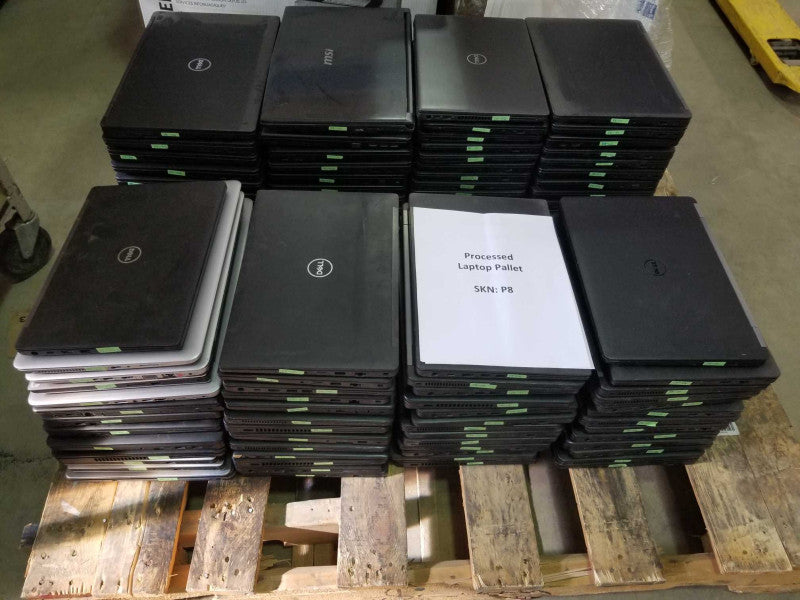 (P8) 110x Mixed Laptops