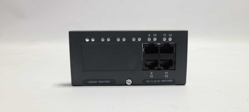 Avaya IP Office 500 VCM 64 700417397 Base Card W/ 700417439 PRI 1U Trunk Card $