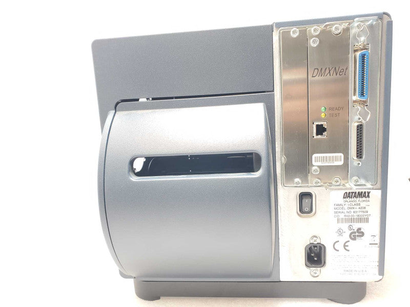Datamax DMX-I-4208 Thermal Transfer Label Printer, Powers on, AS-IS _