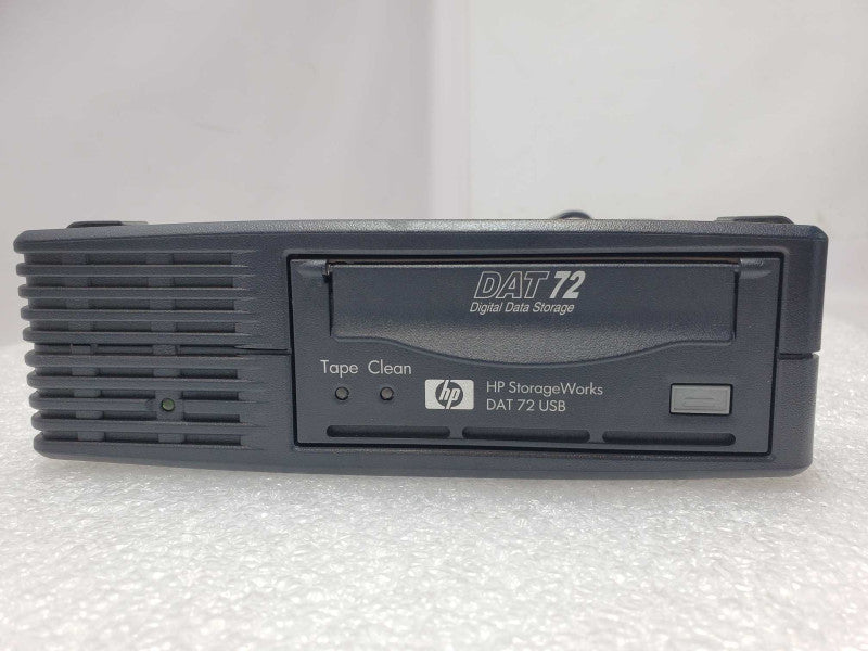 HP StorageWorks DAT 72 USB EXTERNAL TAPE DRIVE DW027-60005 BRSLA-05U1-AC _