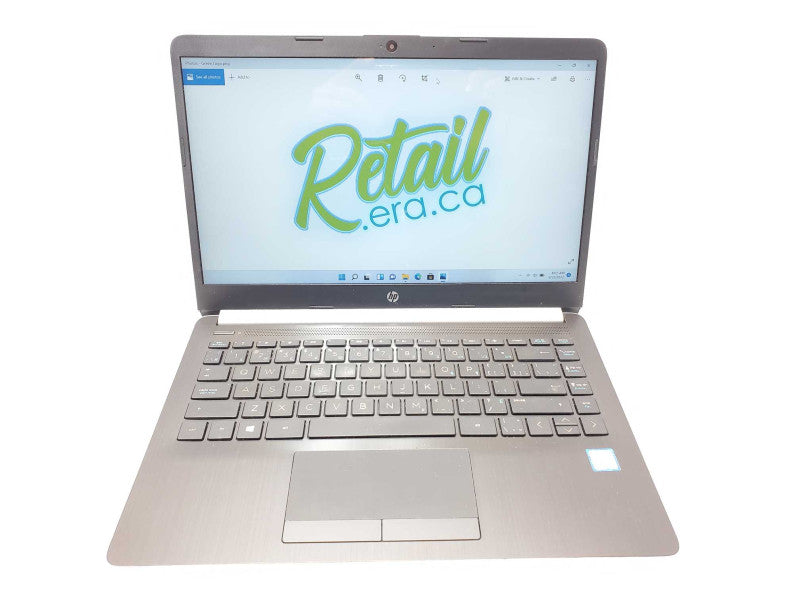 HP 14-cfOO18ca, Core I5-8250U 1.6GHz, 8GB DDR4, 128GB SSD, No AC Adapter _