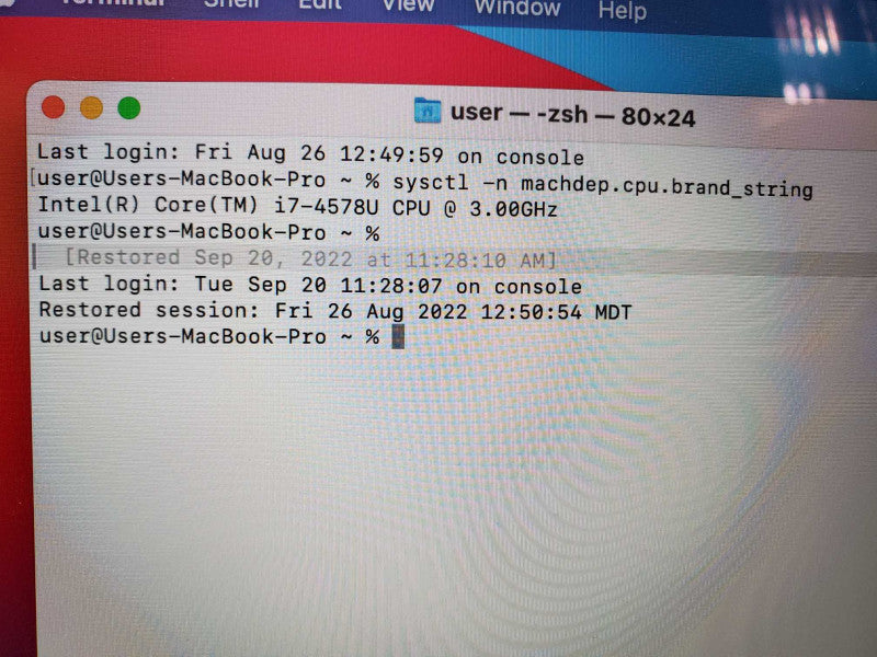 Macbook Pro 2014 Retina Core i7-4578U @ 3.2 GHz 16GB Ram 250GB SSD *READ* (