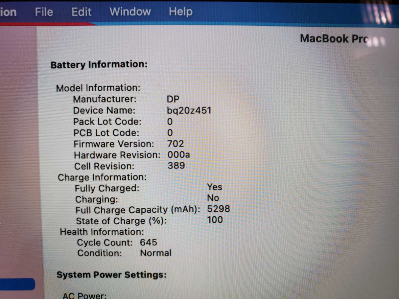 Macbook Pro 2014 Retina Core i7-4578U @ 3.2 GHz 16GB Ram 250GB SSD *READ* (
