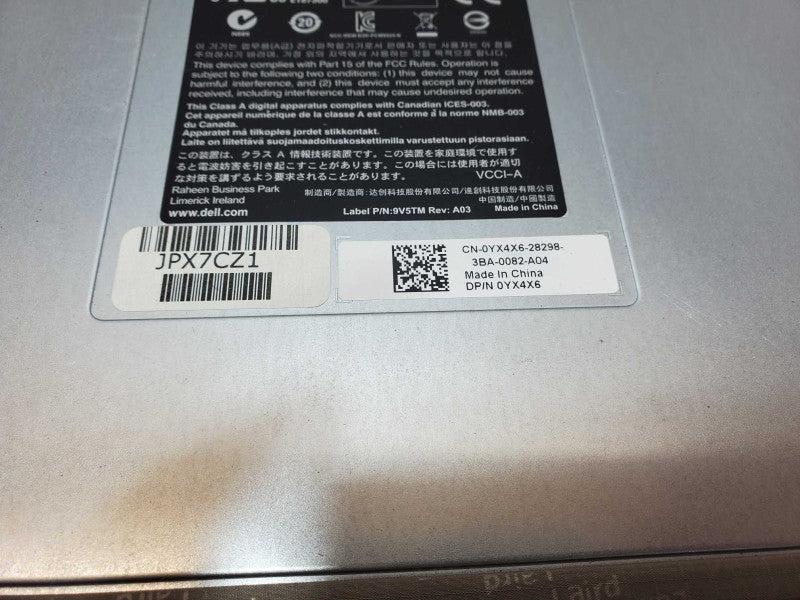 Dell PowerConnect M8024R 10GbE Blade Switch 0YX4X6 JPX7CZ1, No Module _
