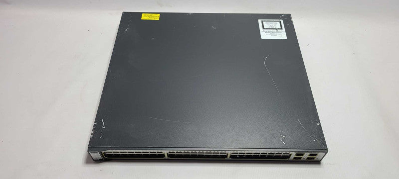 Cisco Catalyst WS-C3750G-48TS-S 48 Port 4x SFP Port Managed Gigabit Ethernet Switch $