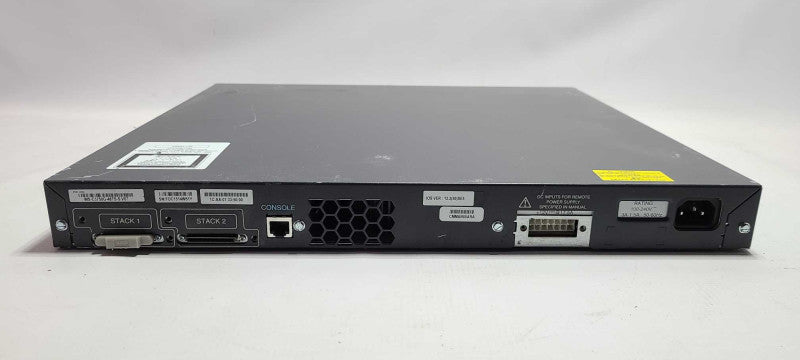 Cisco Catalyst WS-C3750G-48TS-S 48 Port 4x SFP Port Managed Gigabit Ethernet Switch $