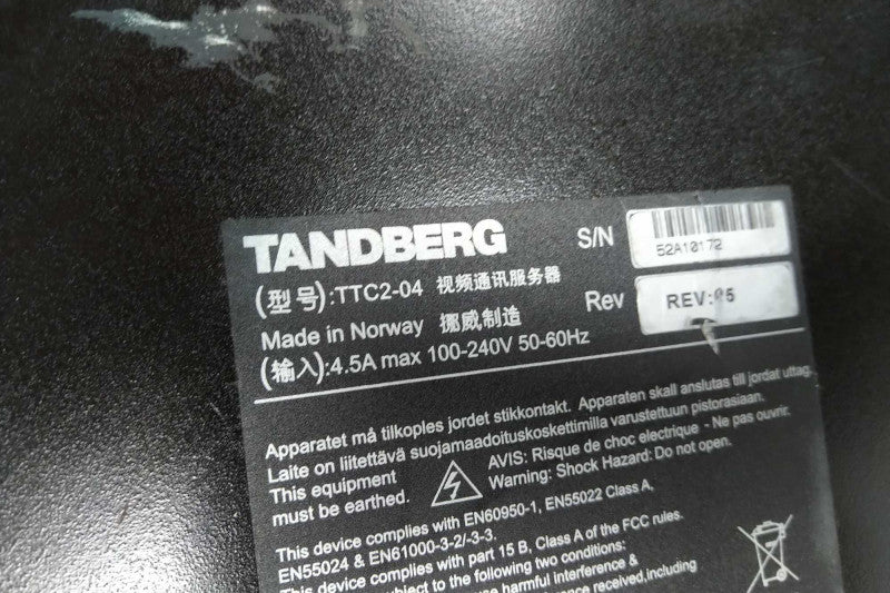Tandberg TTC2-04 Video Communication Server #