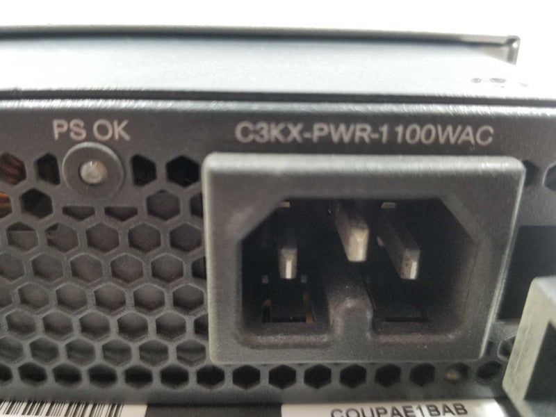 Cisco WS-C3850-48F-L 48 Port PoE+ Gigabit Ethernet Switch, FACTORY RESET ~