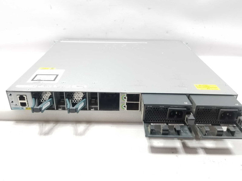Cisco WS-C3850-48F-L 48 Port PoE+ Gigabit Ethernet Switch, FACTORY RESET ~