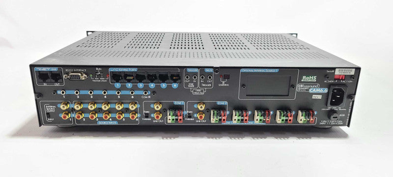 Russound CAM6.6 Video Multi-zone Controller 6 Zones Black Read Notes $