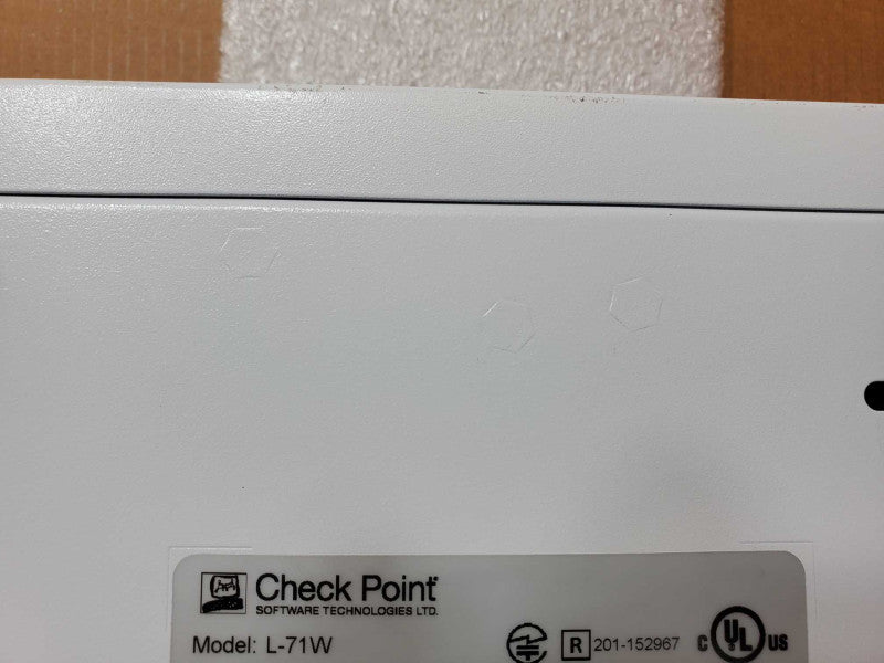 Check Point L-71W Security Appliance Threat Prevention Wifi Firewall  _
