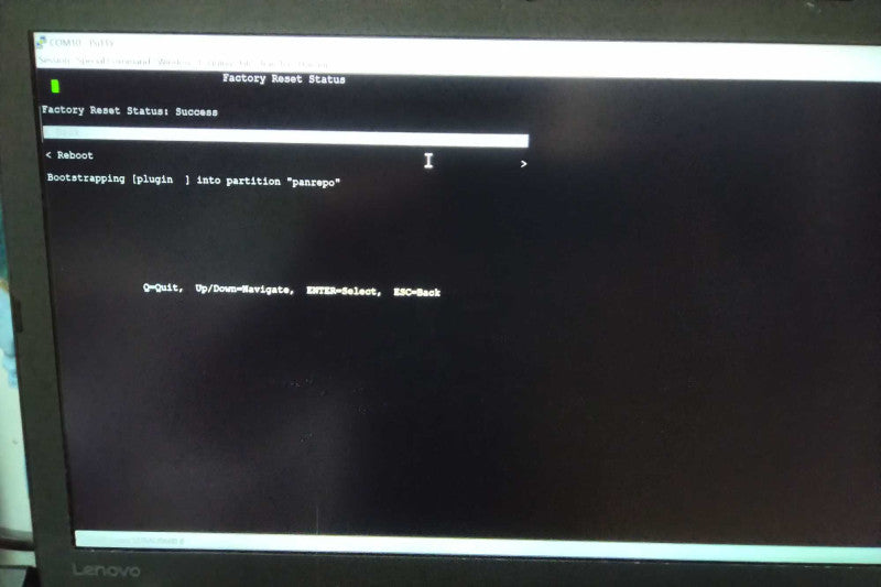 Palo Alto PA-820 Firewall Security Appliance factory reset to default #