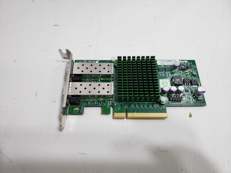 Supermicro Dual Port 10Gb SFP+ Ethernet Adapter PCI-E AOC-STGN-i2S Half High [