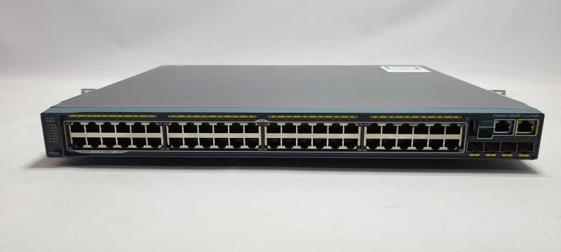 CISCO WS-C2960S-F48FPS-L Catalyst 2960-SF 48 Port FE PoE 740W 4x SFP Switch $