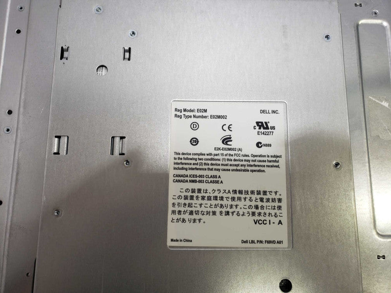 Dell PowerVault MD3220i 24 Bay for 2.5\\" HDD, 1x E02M002 2x PSU READ [
