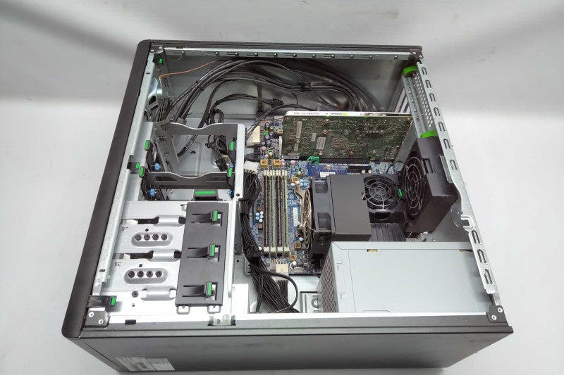 HP Z420 Workstation Xeon E5-1620 @ 3.60 ghz / 24gb ram / quadro FX 1800 #