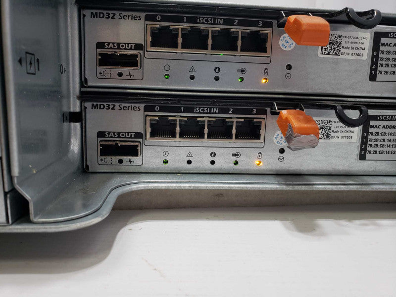 Dell PowerVault MD3220i 24 Bay for 2.5\\" HDD, 2x E02M002 2x PSU [