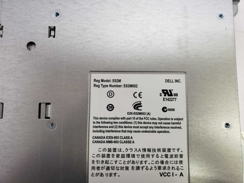Dell PowerVault MD3220i 24 Bay for 2.5\\" HDD, 2x E02M002 2x PSU [