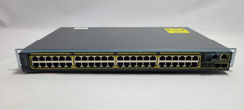 Cisco Catalyst WS-C2960S-48TS-L 48-Port 4x SFP Gigabit Ethernet Switch $