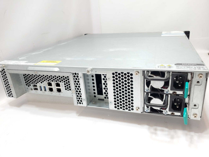 QNAP TS-1263U-RP 12-Bay 3.5\\" NAS with 2x 1TB HDDs, and 5x Total Caddies _