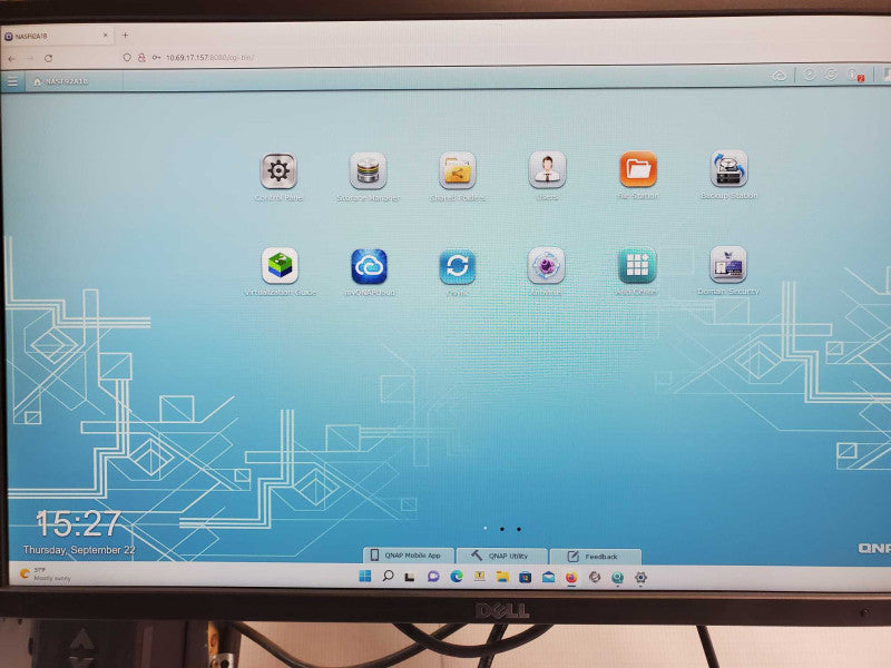 QNAP TS-1263U-RP 12-Bay 3.5\\" NAS with 2x 1TB HDDs, and 5x Total Caddies _