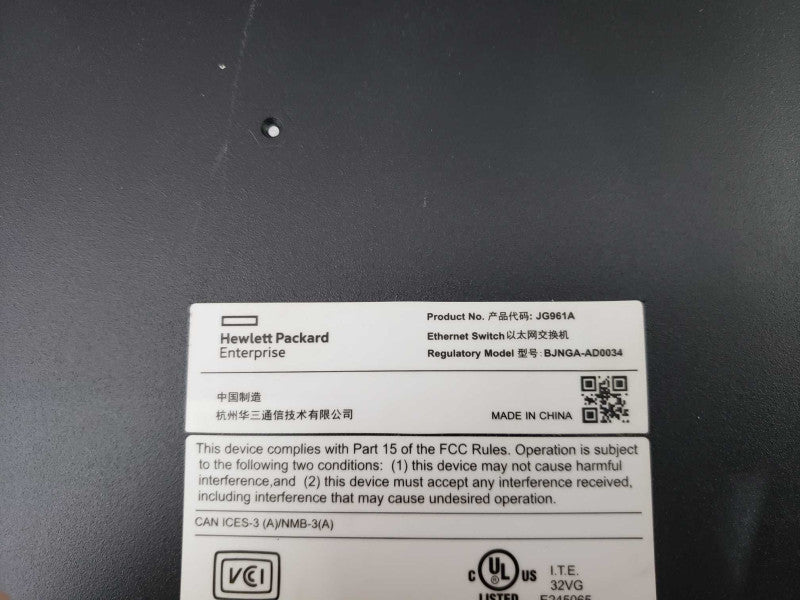 HP JG961A HPE Officeonnect 1950 Series Switch 48G-2SFP+-2XGT [