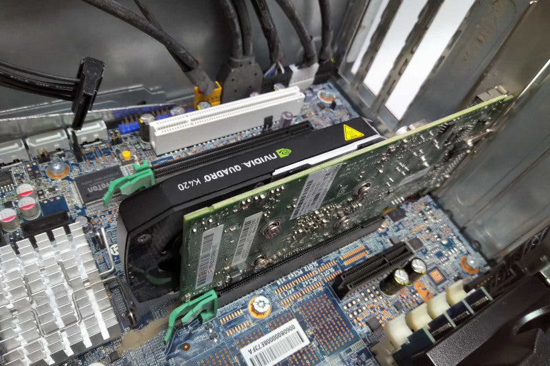 HP Z420 Workstation Xeon E5-1620 @ 3.60 ghz / 24gb ram / Quadro K420 GPU #
