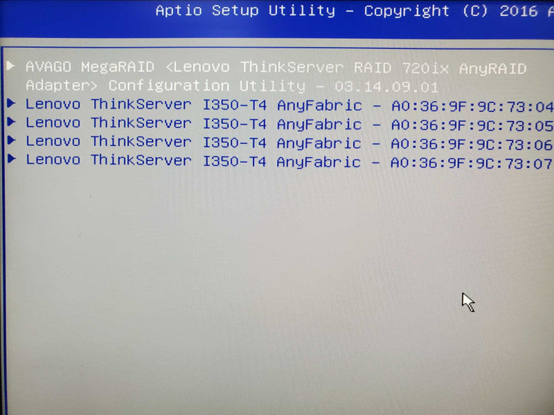 Lenovo ThinkServer RD550, E5-2650 2.3GHz 24GB DDR4 AVAGO RAID 720ix AnyRAID |